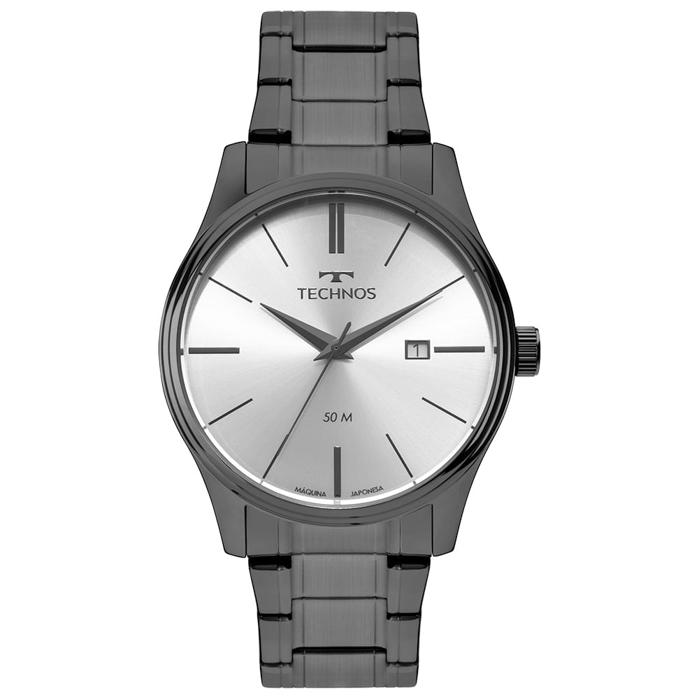 Relógio Technos Masculino Steel Grafite - 2115UBM/1K