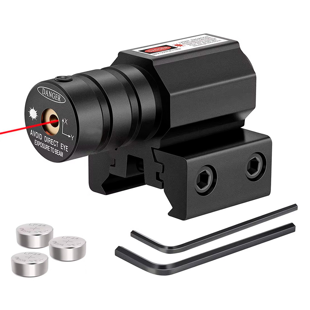 Mira Laser Tático Pistola Rifle Airsfot Airgun Vermelho Compatível Com Trilho de 11mm E 22mm em Oferta na Shopee