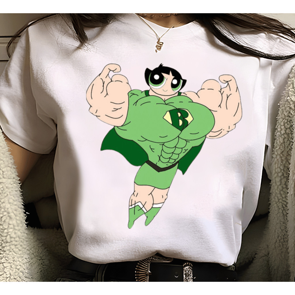 Camiseta Meninas Super poderosas Bombadas Florzinha Docinho Lindinha Maromba Amizade Envio Imediato