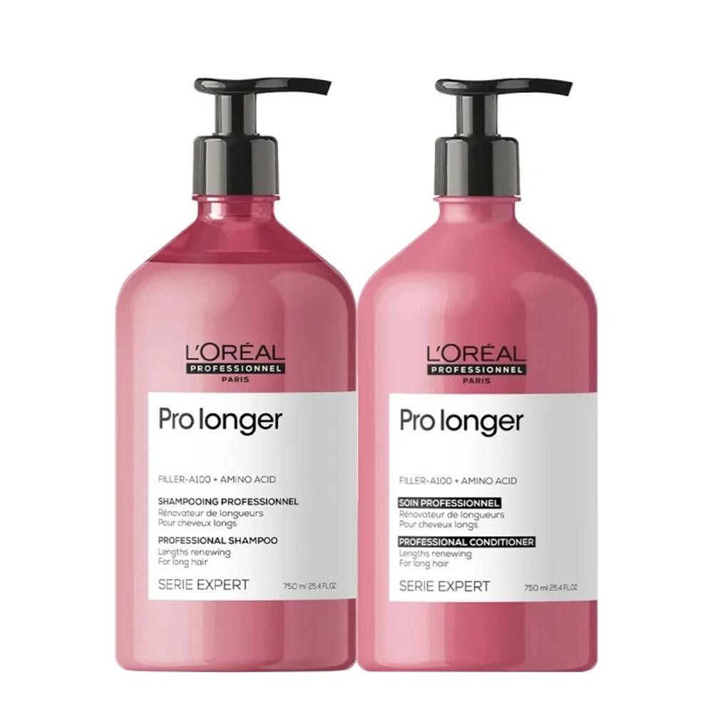Kit L'Oréal Professionnel Serie Expert Pro Longer  Shampoo + Condicionador 750ml