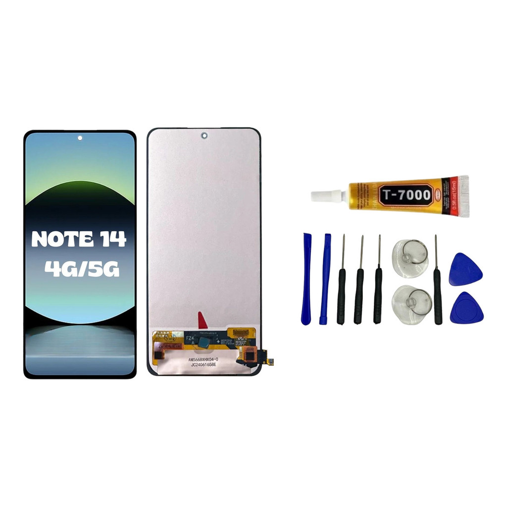 Tela Display Para Redmi Note 10 4g / Note 10s Poco M5s Oled M2101K7AG, M2101K7AI, M2101K7BG, Note 10, Note 10S