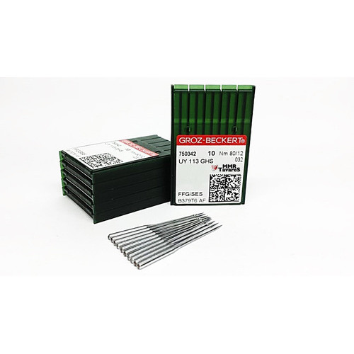 Agulha Elastiqueira Industrial Groz-beckert Uyx113 Uox113