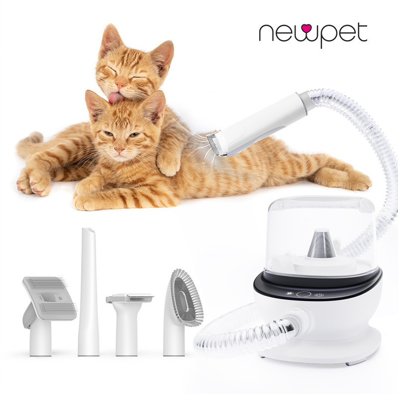 Máquina elétrica para cuidar de animais de estimação Kit multifuncional 5 em 1 aspirador de poda de segurança gato Cachorro aparador de pente suprimentos para tosquiadeira de animais de estimação - Pets