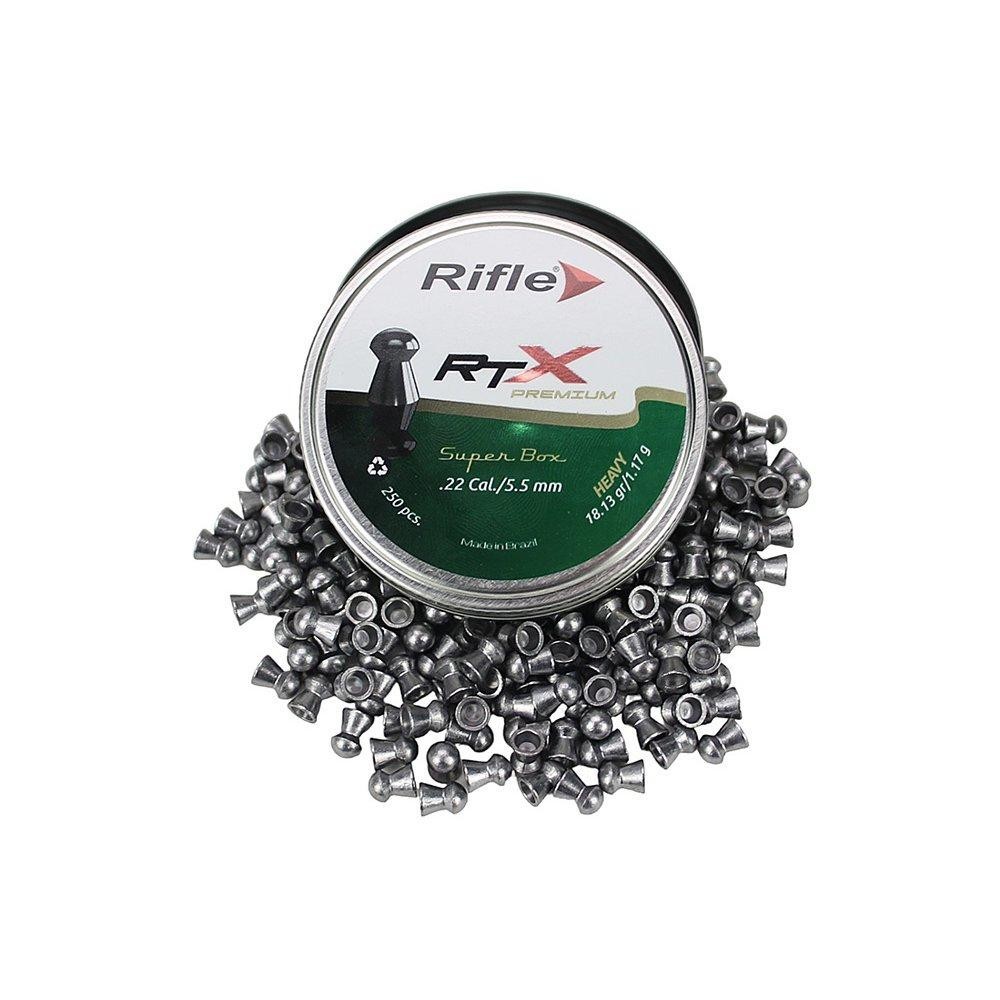 Chumbinho RTX 5.5 Rifle Premium Heavy com 250und - precisão