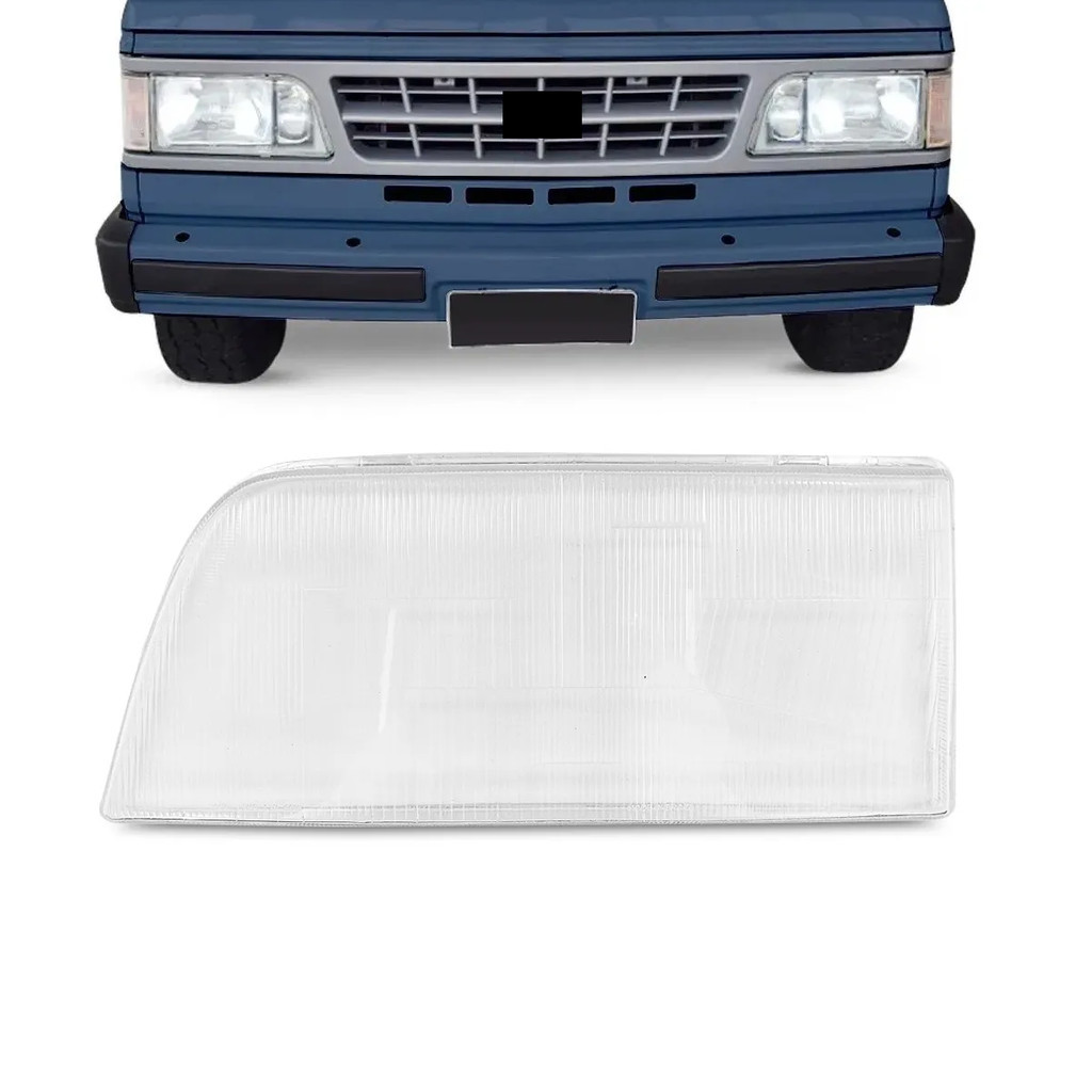 Lente Farol Principal  D20 93 94 95 96 Em Vidro Lado Esquerdo em Oferta na Shopee