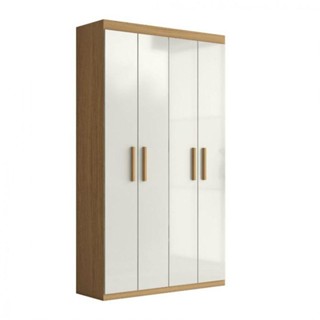 Armário Aramóveis Multiuso Com 4 Portas Atacama OffWhite em Oferta na Shopee