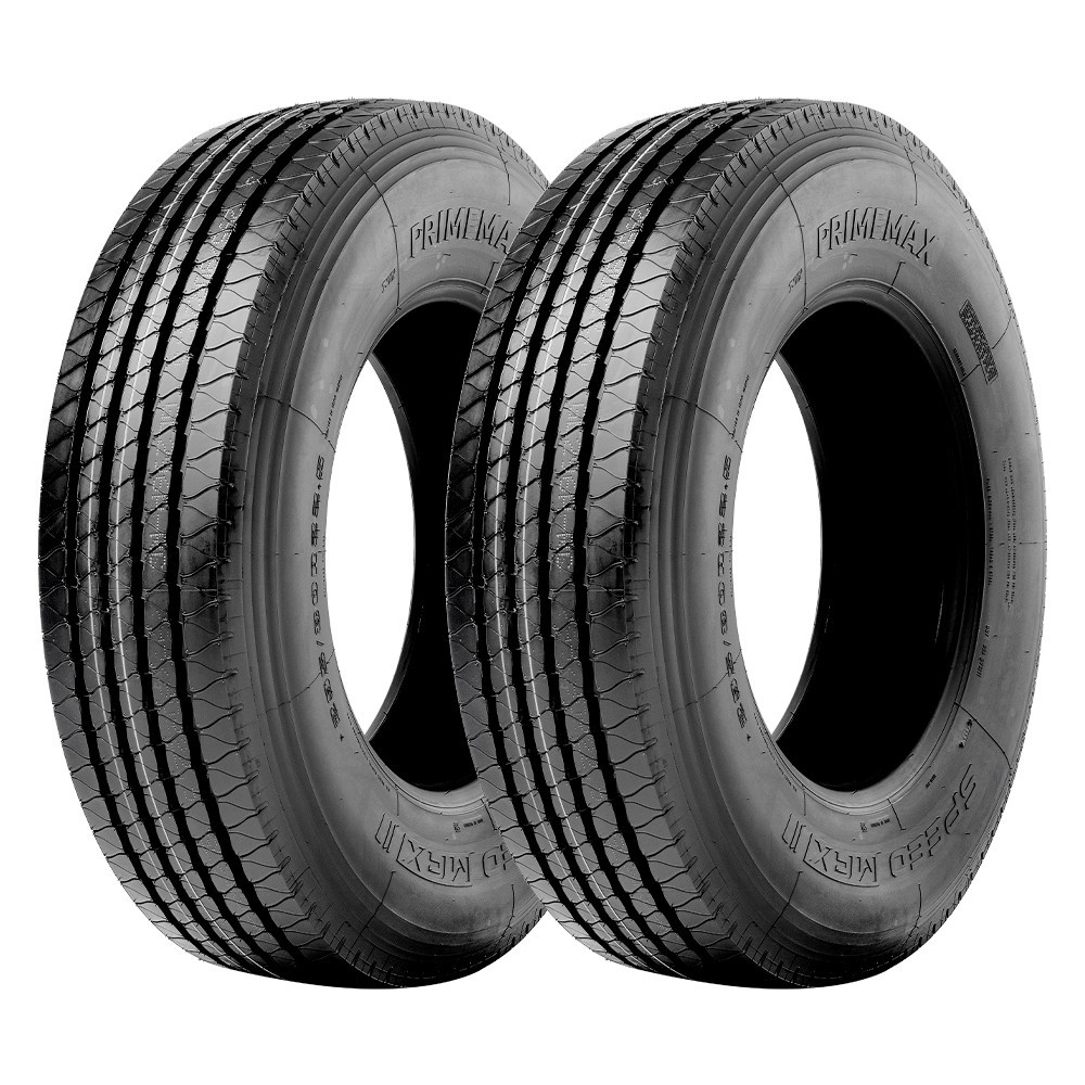 Jogo 2 Pneus Speedmax Aro 22.5 Primemax 295/80R22.5 152/148M 18 Lonas em Oferta na Shopee