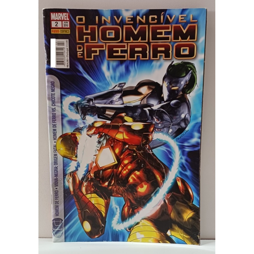 Hq O Invencível Homem de Ferro Nº 2 - Panini Comics