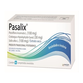 Pasalix 60 Comprimidos Revestidos em Oferta na Shopee