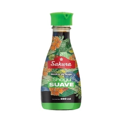 Molho De Soja Shoyu Light Sakura Vidro 150ml (Suave)