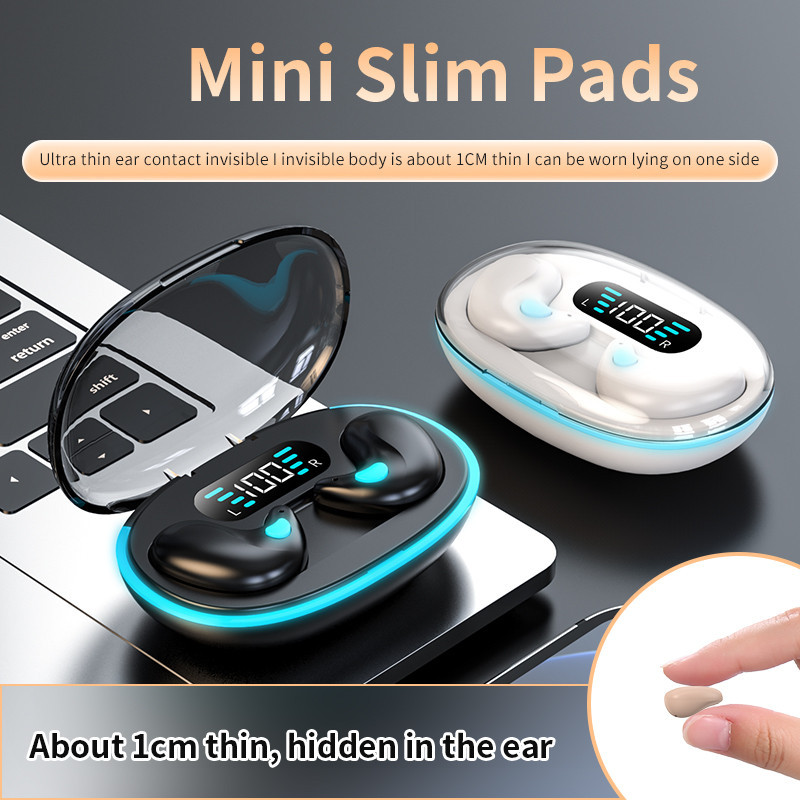Mini Fone Bluetooth Esportivo Estéreo pra Jogos Redução de Ruído