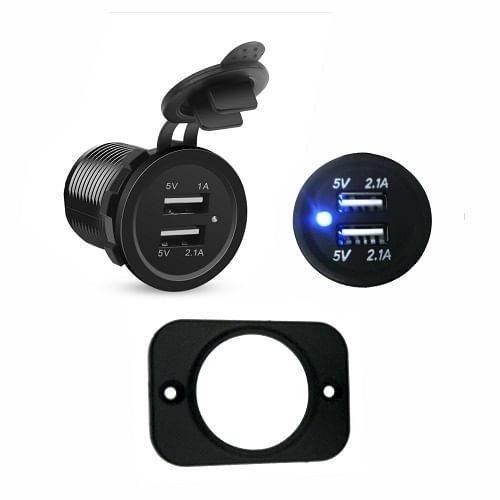 Carregador Veicular Turbo Duplo USB de 3.1A - DNI 0586 - Home Appliances