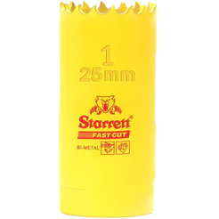Serra Copo Fast Cut 25mm Starrett 1" Bi-Metal FCH0100-G