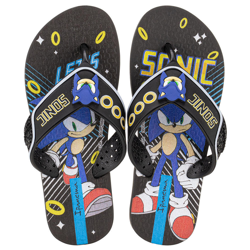 Chinelo Infantil Sonic Game Ipanema 26958 em Oferta na Shopee