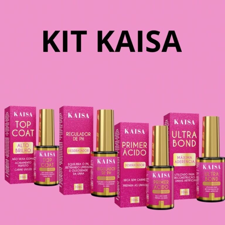 Preparadores de Luxo Kaisa alto brilho em gel