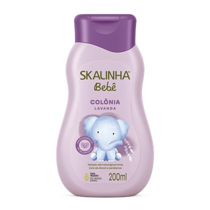 Colônia Corporal Skalinha Bebê Lavanda 200ml