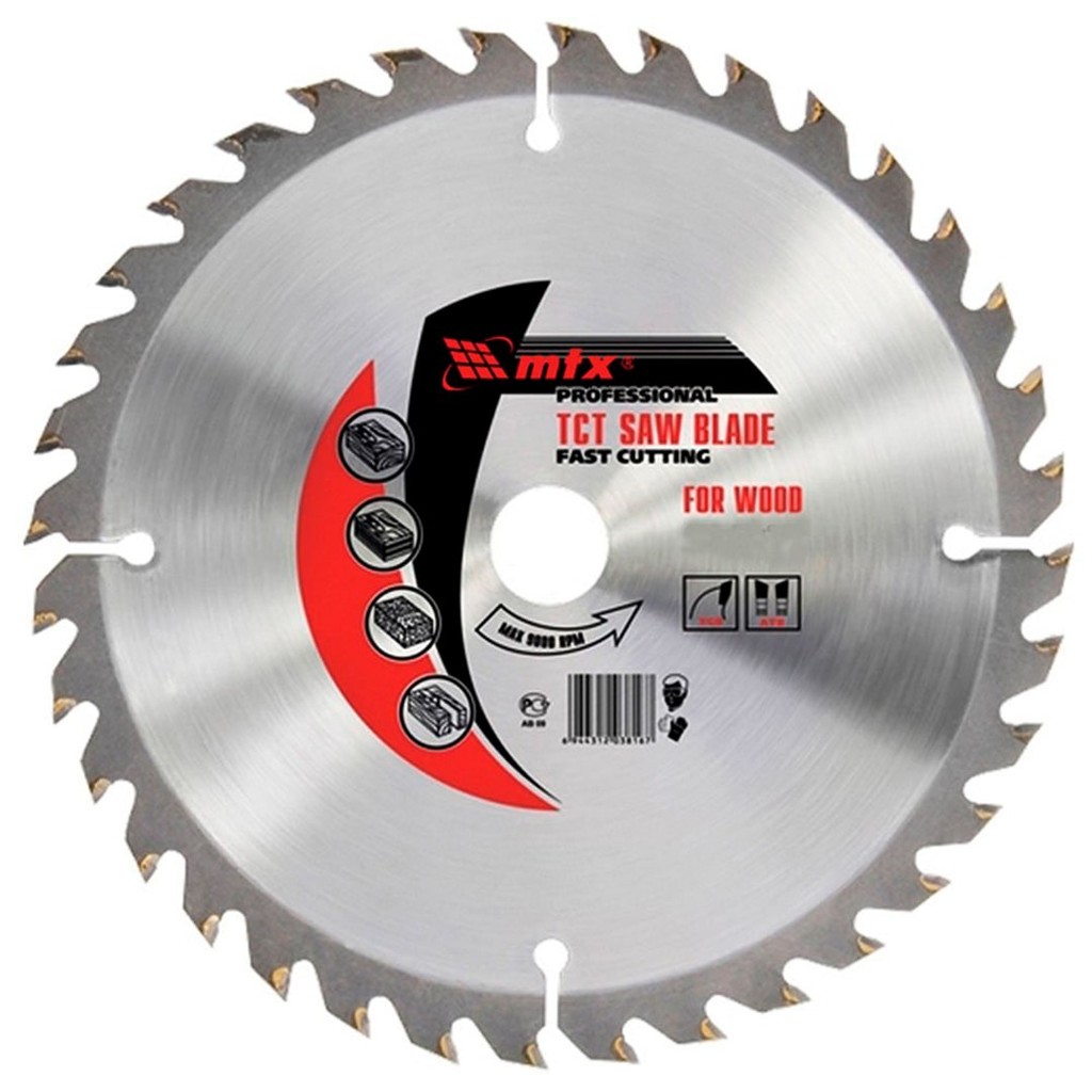 Lamina de Serra Circular 185mm (7.1/4") 24D MTX - 7322355