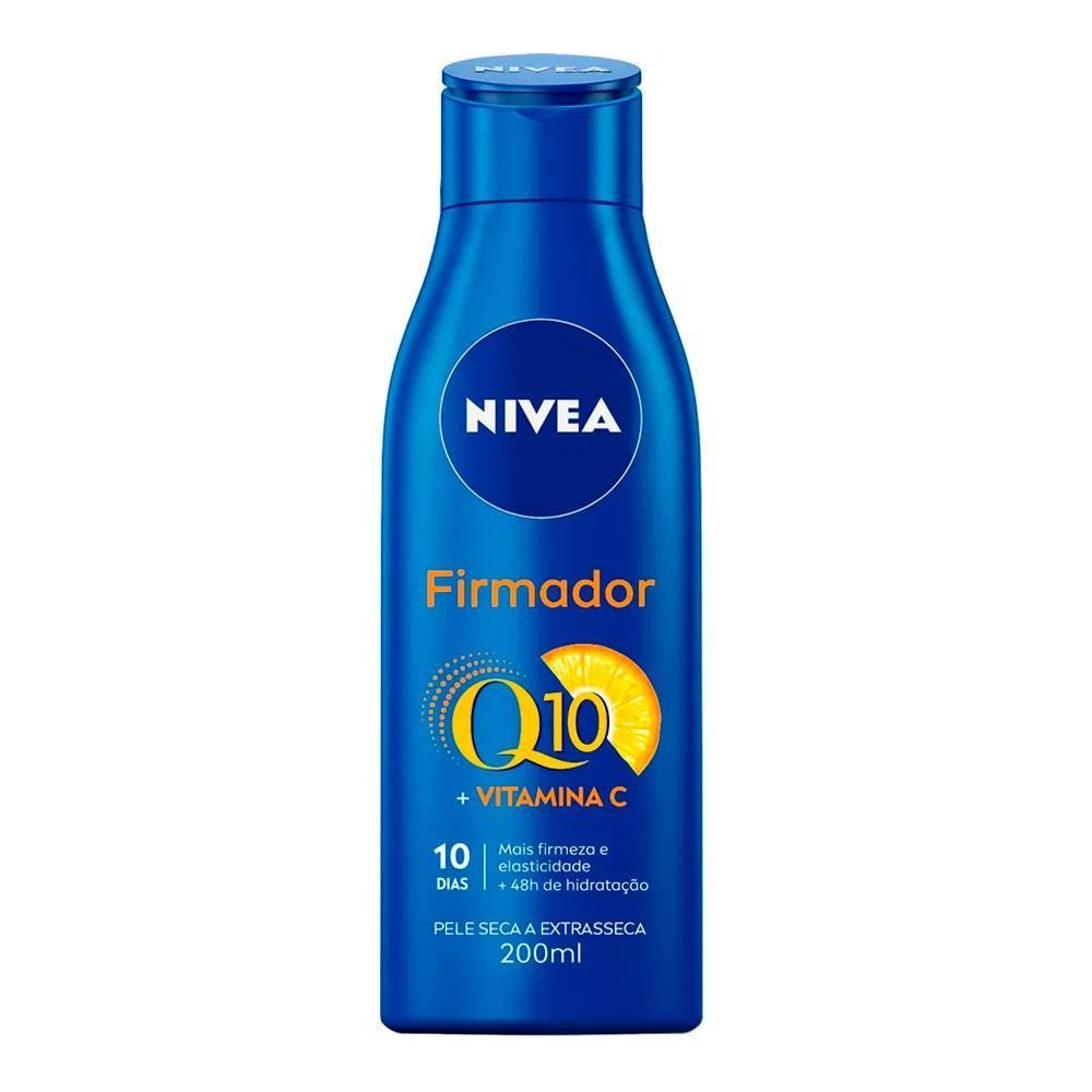 NIVEA HIDRATANTE FIRMADOR Q10 + VITAMINA C PELE SECA COM 200ML em Oferta na Shopee