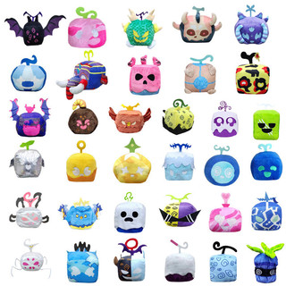 Roblox Blox Fruit Plushie Toy Spirit Dragon Control bloxfruit Adventure Stuffed Fruit Toy Presente de Natal