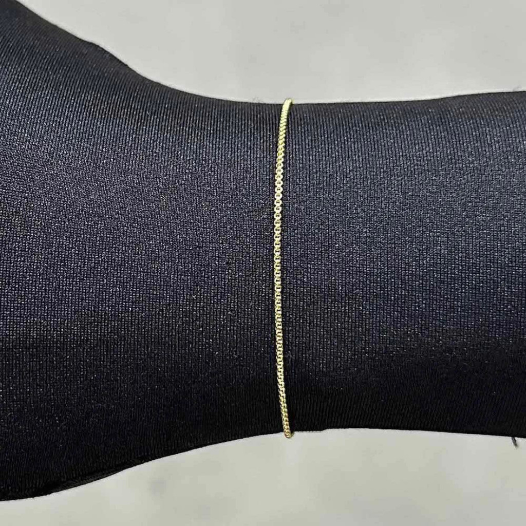 Pulseira Masculina de Luxo estilo Jóia Banhada a Ouro 18k