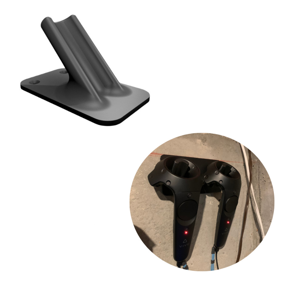 Suporte De Parede Para Htc Vive + Parafusos + Buchas