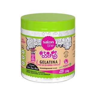 Gelatina #Todecacho Salon Line Nao Sai da Minha Cabeca! 550g em Oferta na Shopee