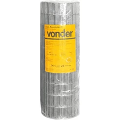 Tela Alambrado 100x50x2,1mm 1,0x25 metros Vonder