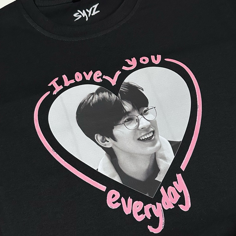 Camisa Camiseta Kaos Seventeen'te Amo Todos Los Días Series Parte 1-Mingyu Wonwoo Hoshi Jun Joshua Seungkwan DK Scoups Dino Woozi The8 Vernon-ILYE - Liberty