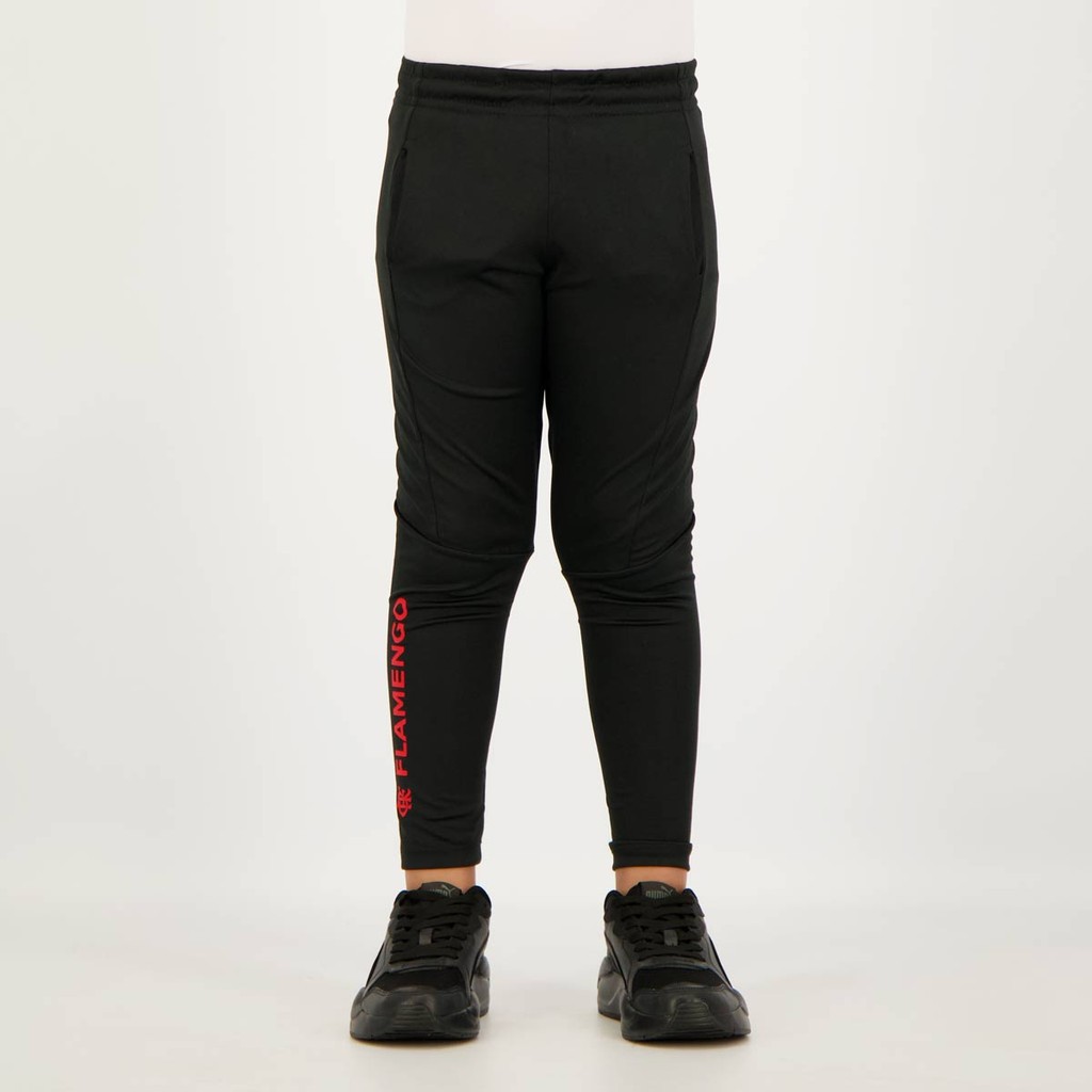Calça Flamengo Tripple Infantil Preta em Oferta na Shopee