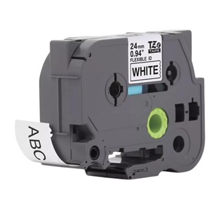 Fita Compatível Brother Tze 251 Branca 24mm em Oferta na Shopee