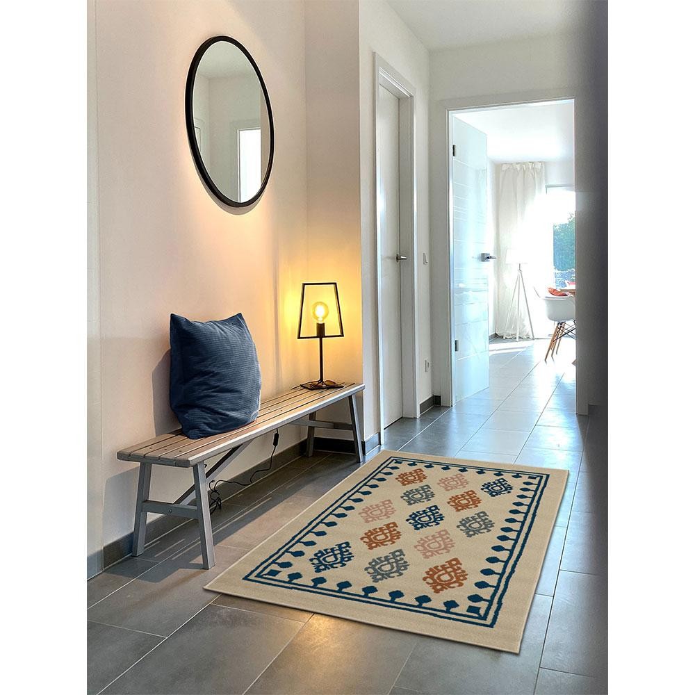 Tapete Para Sala Labella Sonhos 1,00x1,50 São Carlos em Oferta na Shopee