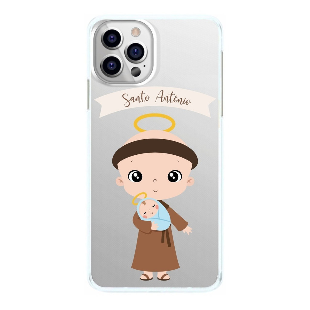 Capinha Santo Santinho Santo Antônio com Nome Capa de Celular
