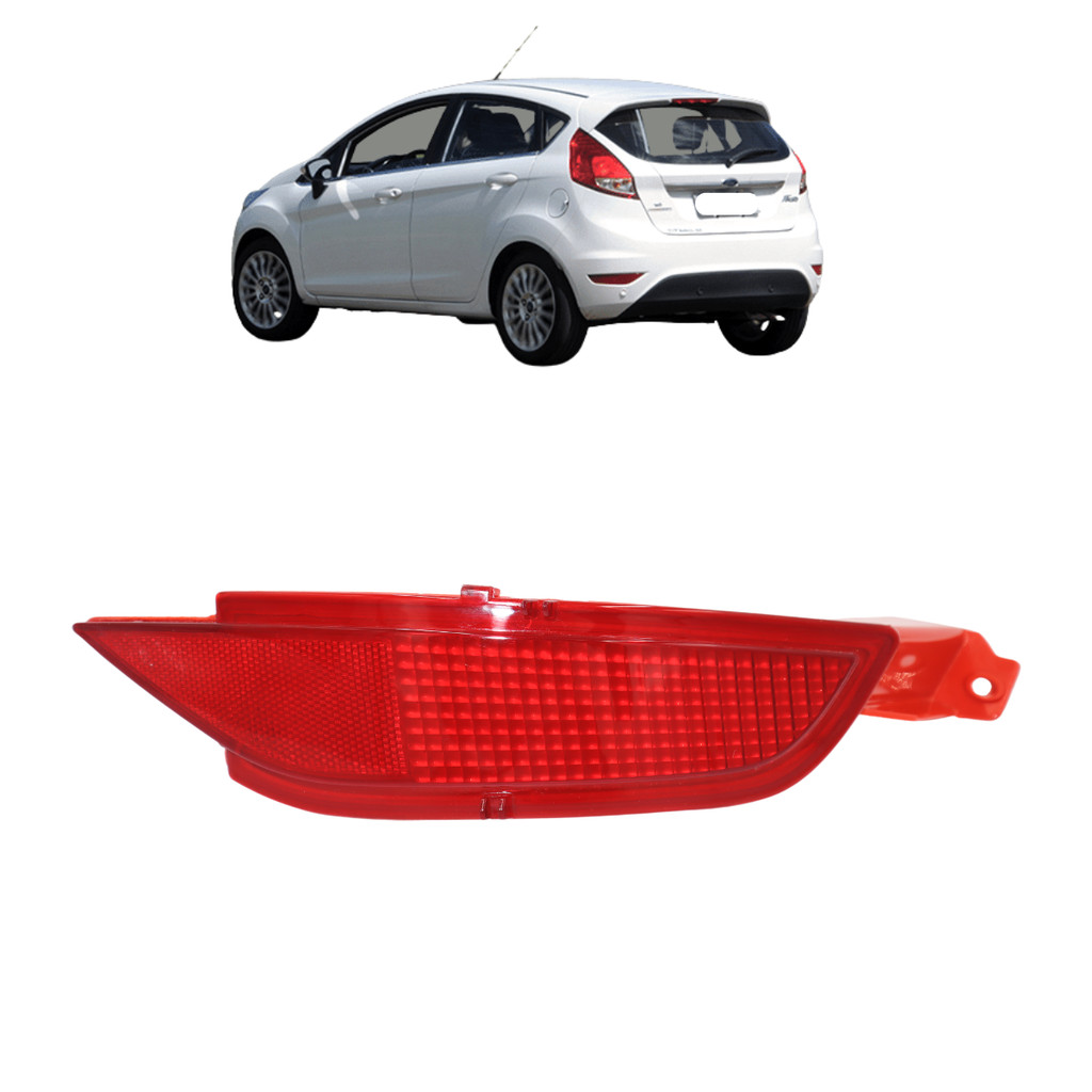 Refletor Para Choque Traseiro New Fiesta 2013 2014 Em Diante Direito