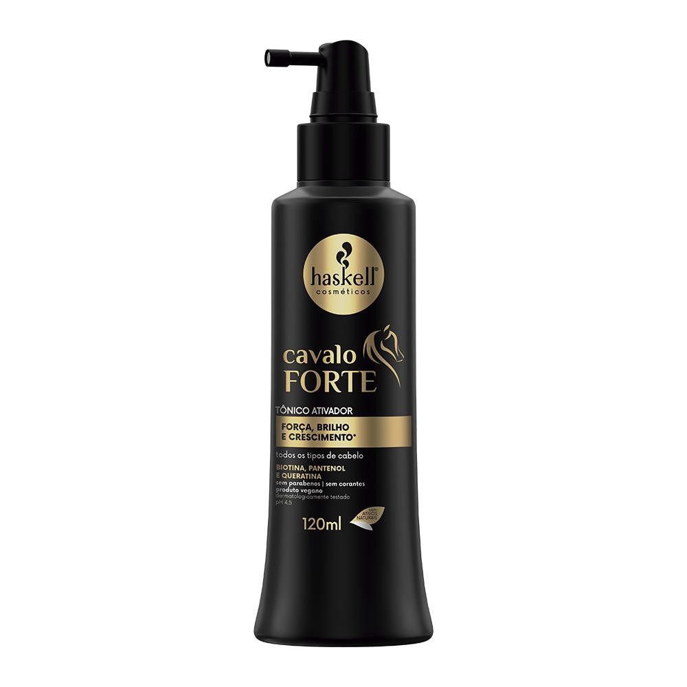 Tônico Ativador de Crescimento Cavalo Forte Haskell 120ml em Oferta na Shopee