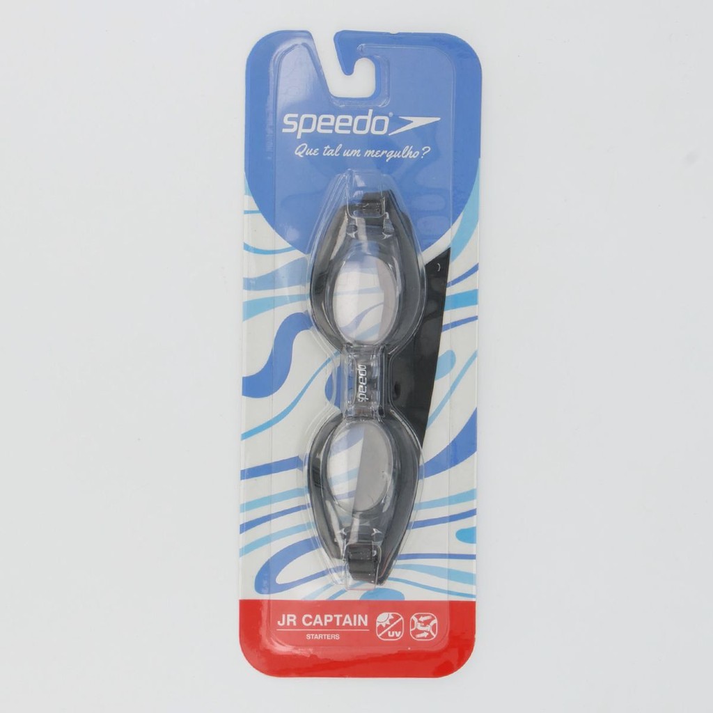 Óculos Speedo Captain Juvenil Preto - Sports & Outdoors