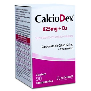 CALCIODEX COM 90 COMPRIMIDOS em Oferta na Shopee
