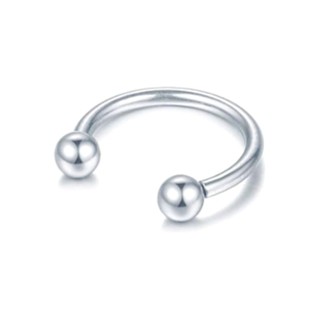 Piercing Ferradura Nariz Septo Helix Tragus Titanio Orelha Boca Smile 6 8 10mm
 em Oferta na Shopee