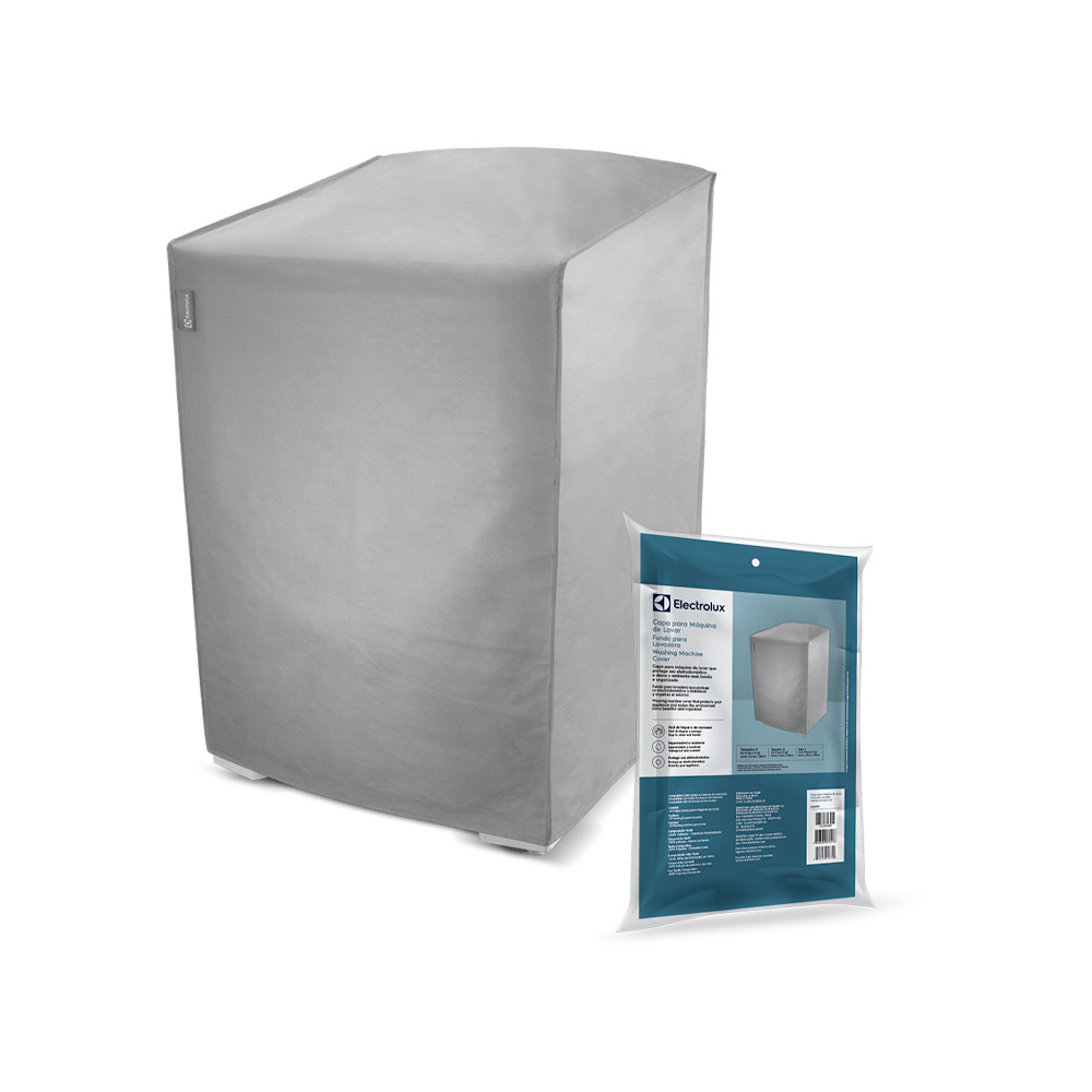 Capa Cinza Tamanho G Lavadora 10kg 16kg Electrolux A12126901