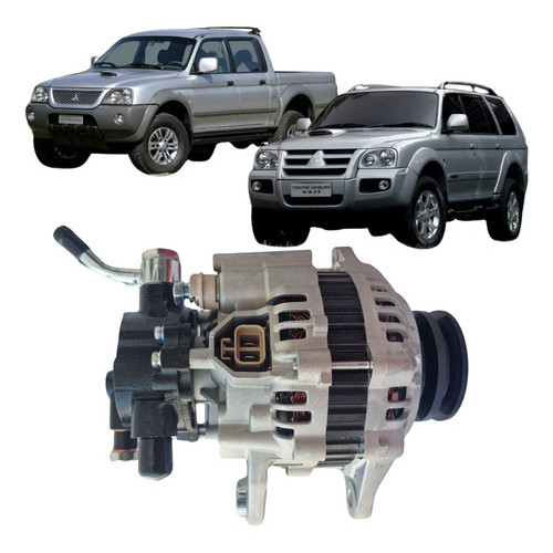 Alternador Com Bomba Vácuo L200 Gl Gls Hpe Sport 2.5 06/23 em Oferta na Shopee