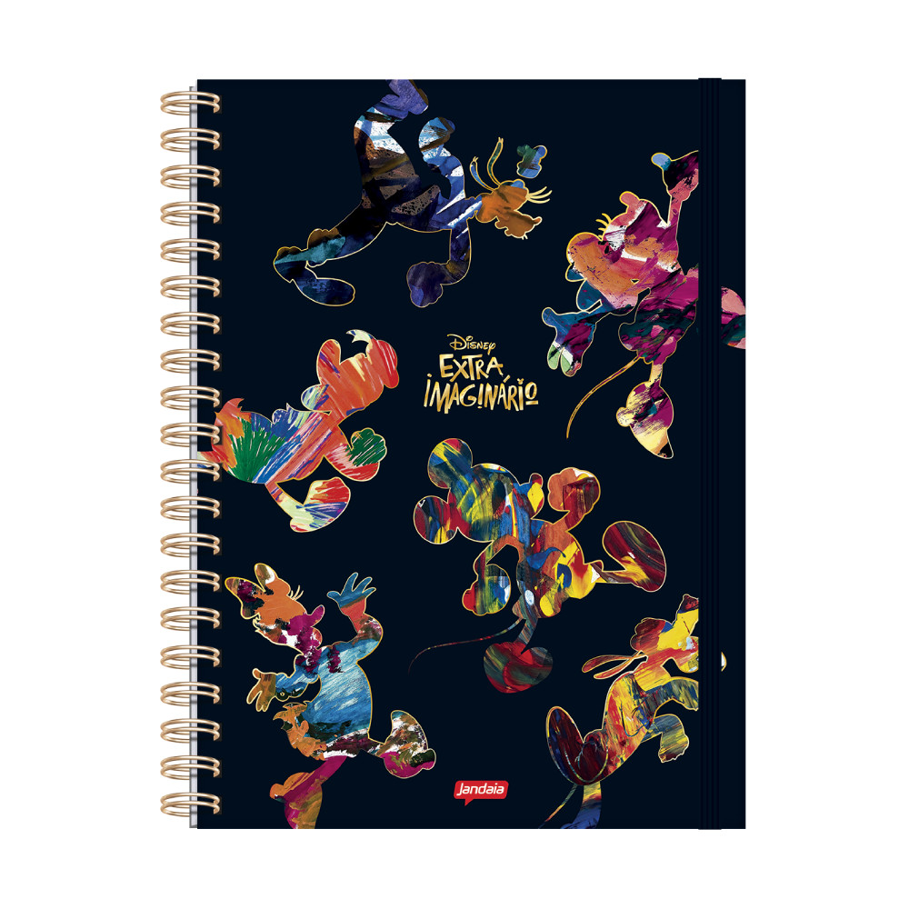 Caderno Universitário NEO Disney Projeto De&i 80 Folhas Com Inteligencia Artificial JandaIA em Oferta na Shopee