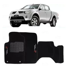 JOGO TAPETE CARPETE L200 TRITON 2008 A 2018 5 PCS LUXO