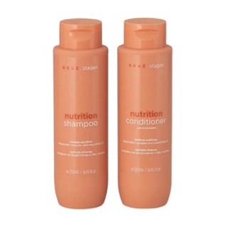 Kit Braé Stages Nutrition Shampoo e Condicionador - 2x250ml em Oferta na Shopee