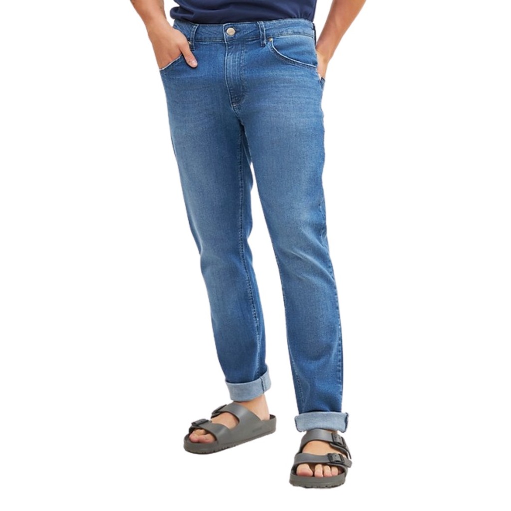 Calça Jeans Masculina Semi Skinny Lee