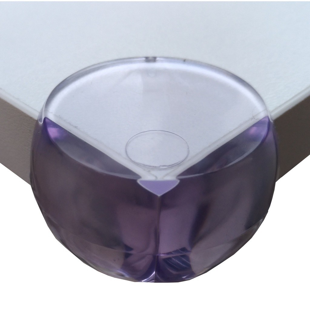 Kit Ate 8 Protetor Quina Canto Segurança Mesa Armário Estante Bebê Criança TRANSPARENTE Cola Forte em Oferta na Shopee