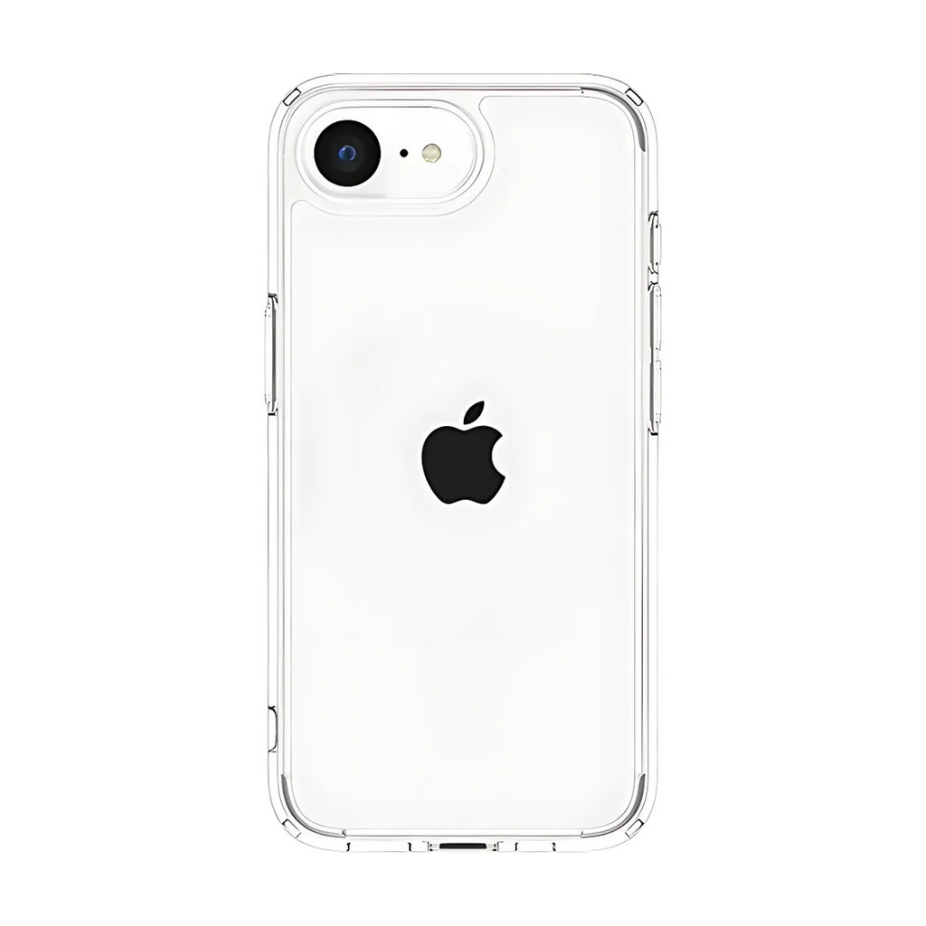 Capinha Capa Slim Space Clear Case transparente Proteção anti impacto Para IPhone 16E