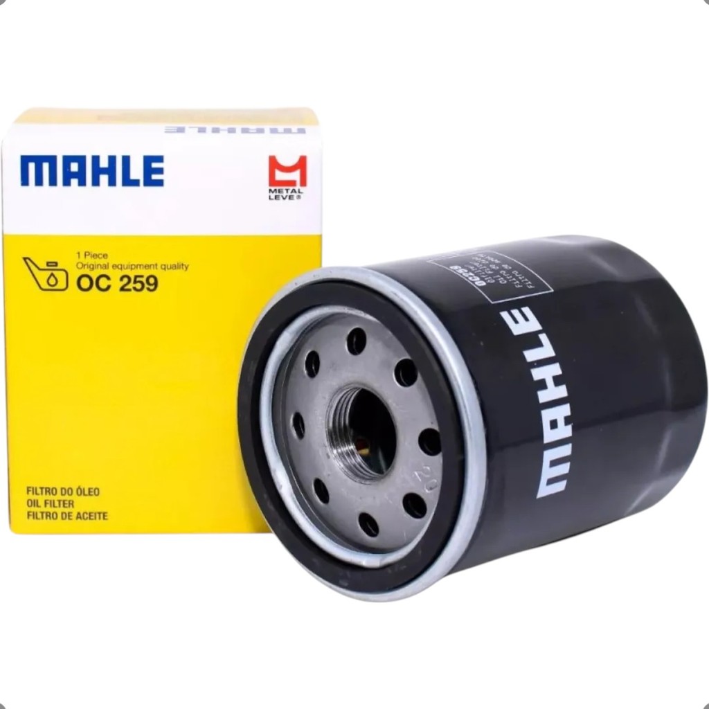 Filtro de Oleo Mahle Oc259 Palio Siena Strada Uno Mobi Grand Siena Doblo Motor Fire Evo - Spare Parts and Accessories for Vehicles
