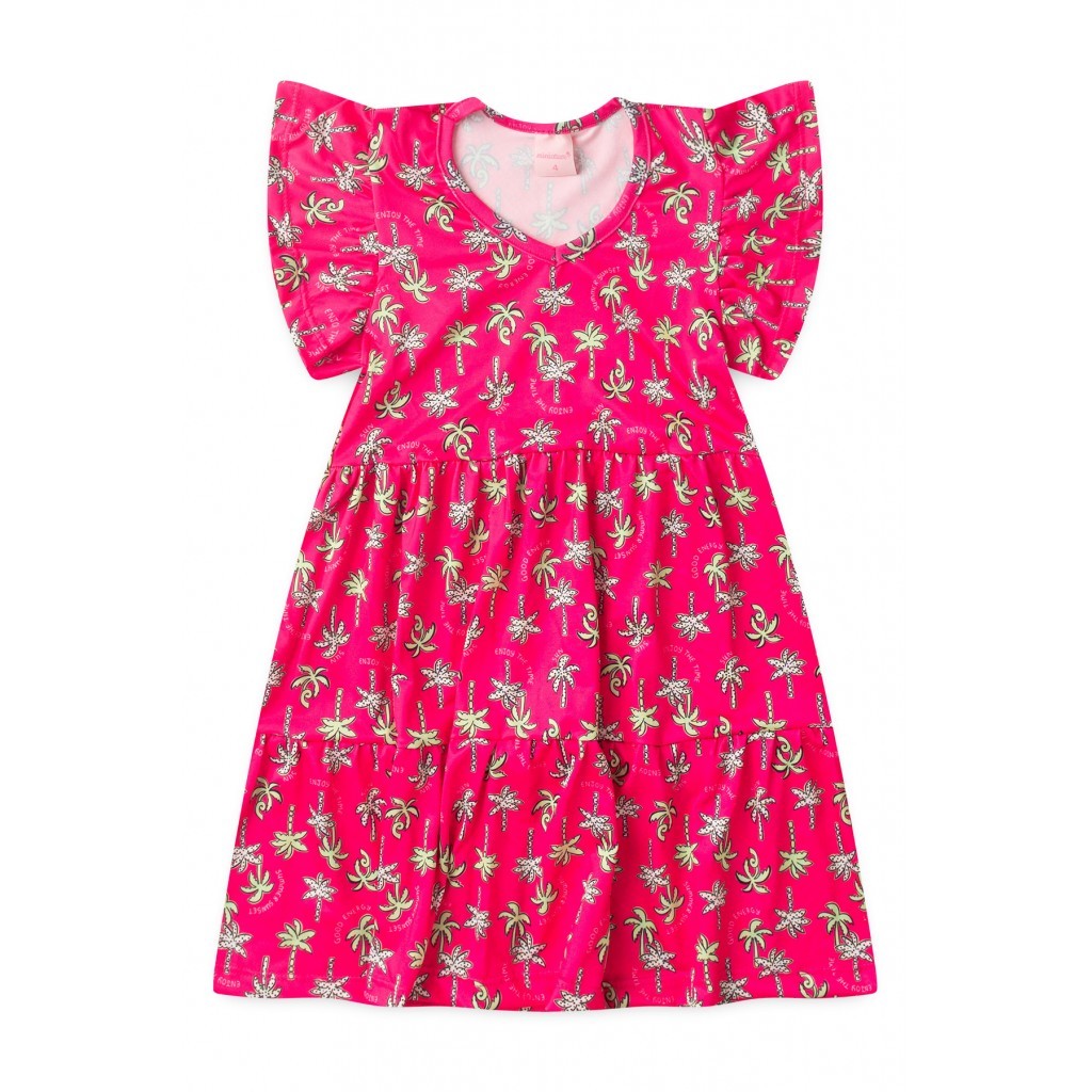 Vestido Feminino Infantil Leveza Da Maresia em Oferta na Shopee