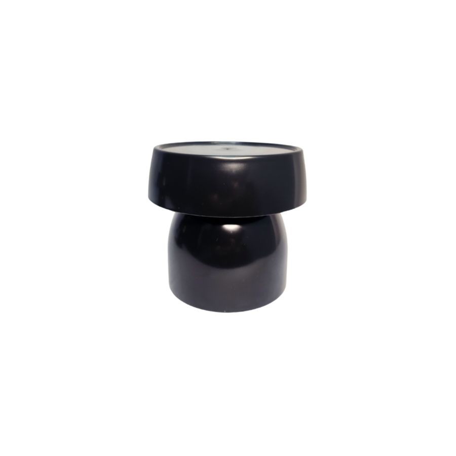 Boleira Cogumelo Pequena - Preto - 12x13cm - 1 unidade - Rizzo