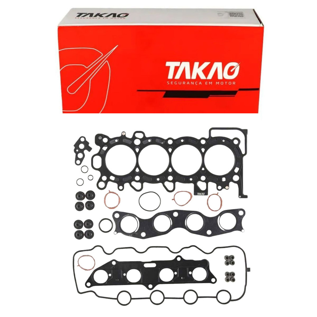 Junta Superior C/ Retentor (Jg) Fit Lx 1.4 8V 2003 A 2008 / Fit Lxl 1.4 8V 2003 A 2008 - Takao Jsrh13