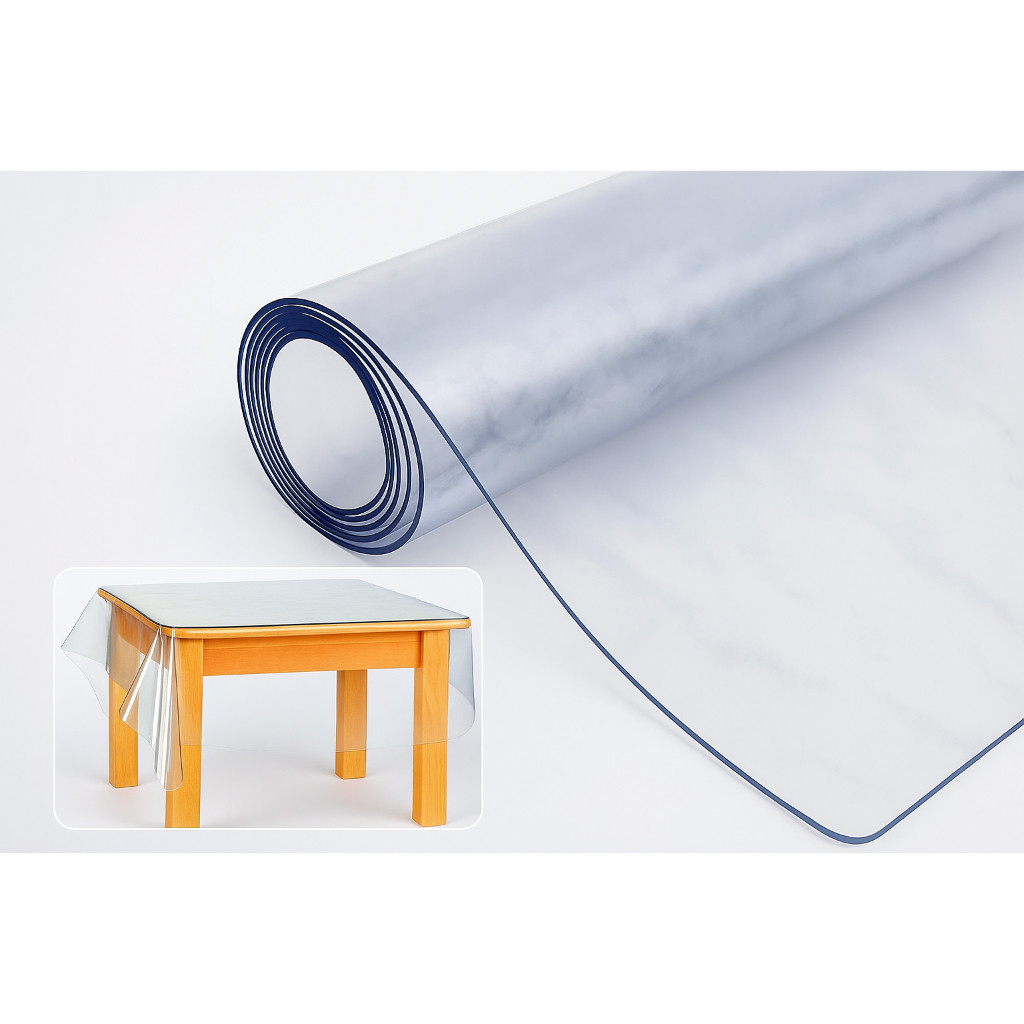 Plástico Cristal PVC Vinil Flexível 0,40mm 1,40 x 1,00m